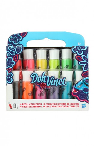 Play-Doh DohVinci Drawing Compound Set- 18 Pack