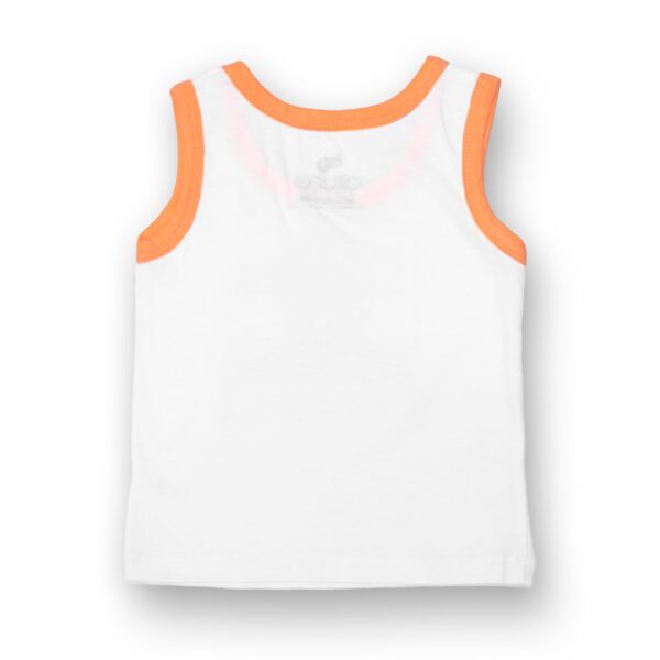 AllurePremium T-shirt S-L Rainbow White Orange - Image 3